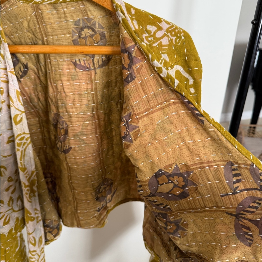 Bohemian Kantha Jacket - Picture 3 of 4